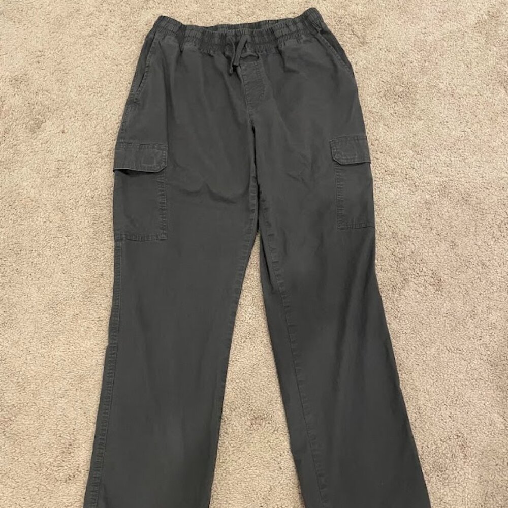 Columbia Pants Men's Medium Elastic Waist Cargo Drawstring Hem Hiking
